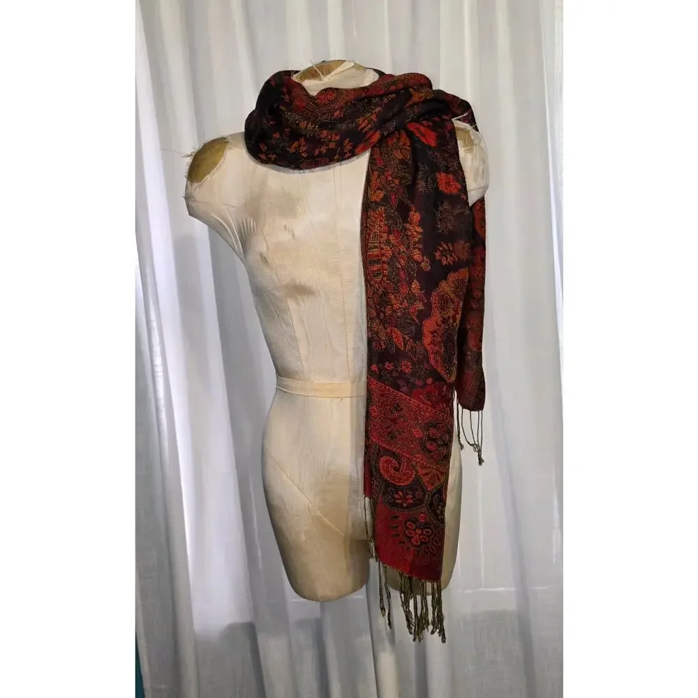 None pashmina paisley